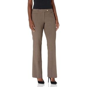 CALVIN KLEIN Brown wide leg pants | Tailored office essential | Size 10 *